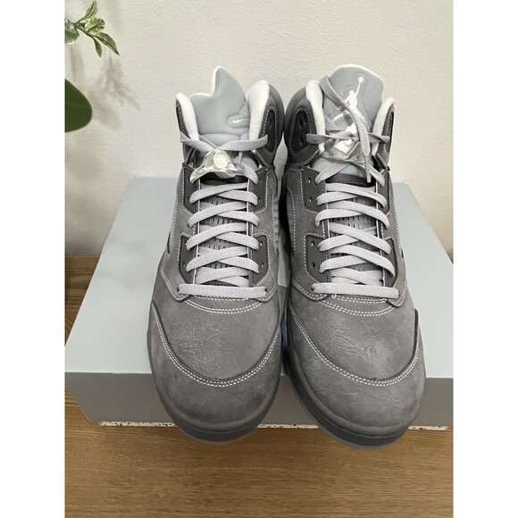 Nike Air Jordan 5 Retro \'Wolf Grey\' 2026 DD0587 002 US Men\'s Size 13 Brand New main image 9